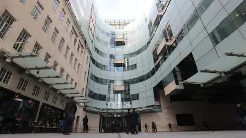 PA Media View of BBC Broadcasting House