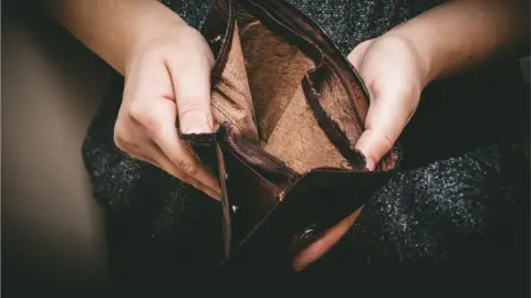 Getty Images Empty purse