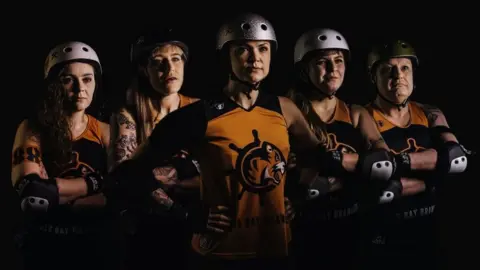 Sam Jordan-Richardson Left to right: Kemp, Kim, Kid, Pip Gray, Nitro-Jen