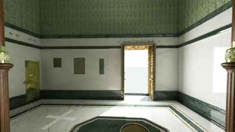 Google Streetview Inside the Kaaba
