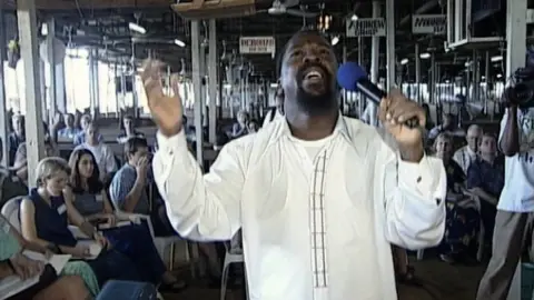 Journeyman Pictures TB Joshua leading worship