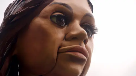 BBC Little Amal in Coventry