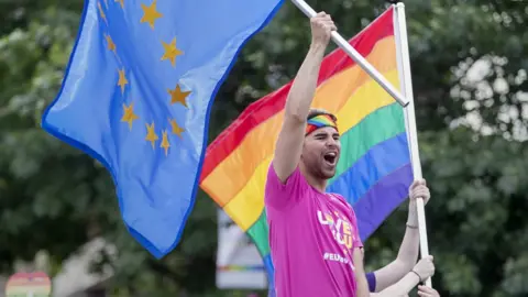 EPA People participate in the DC Pride Parade in Washington, DC, USA, 08 June 2019