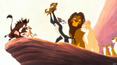 Alamy A still from The Lion King