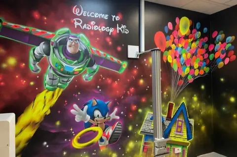 Birmingham Children's Hospital Charity Buzz Lightyear and Sonic