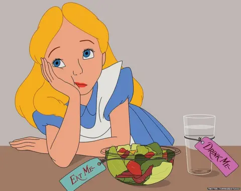 Twitter/TomWardStudio Alice in Wonderland