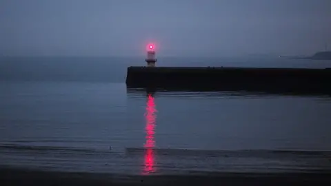 Getty Images Whitehaven harbour walls