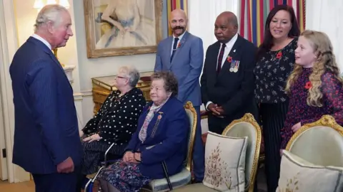PA Media Jill Gladwell at the National Poppy Appeal launch in London