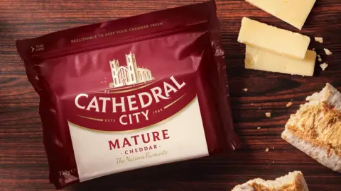 Dairy Crest Cathedral City cheese