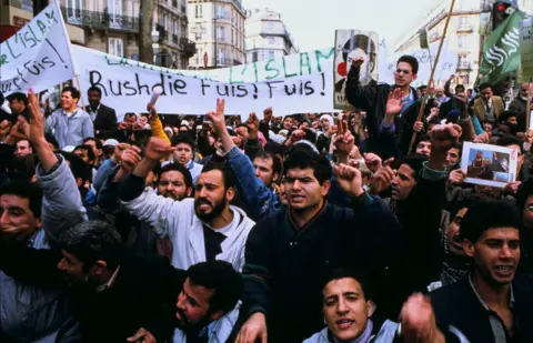 Getty Images A demonstration in Paris