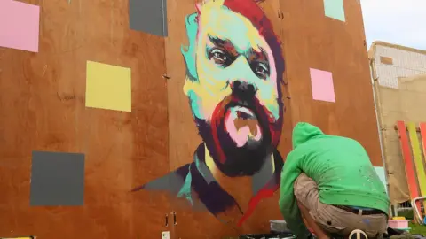 Michael Corr Michael Corr painting