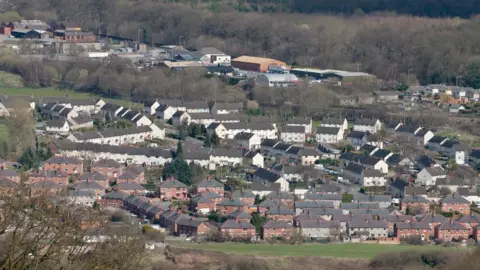 Getty Images HOUSING ESTATE NORTH WALES