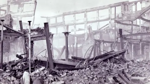 Sheffield Newspapers Atkinsons was destroyed in the Luftwaffe Blitz on 12 December 1940