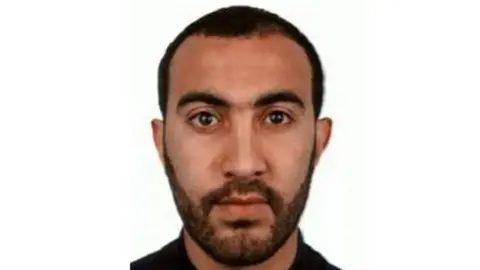 LONDON METROPOLITAN POLICE/ HANDOUT Rachid Redouane had lived in Dublin but was not being monitored by Irish police