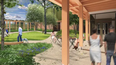 OKRA Artist's impression of Northstowe Centre