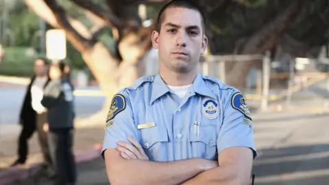 Getty Images LA policeman