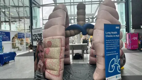 Jessie Perkins/BBC Lungs at St Stephen's