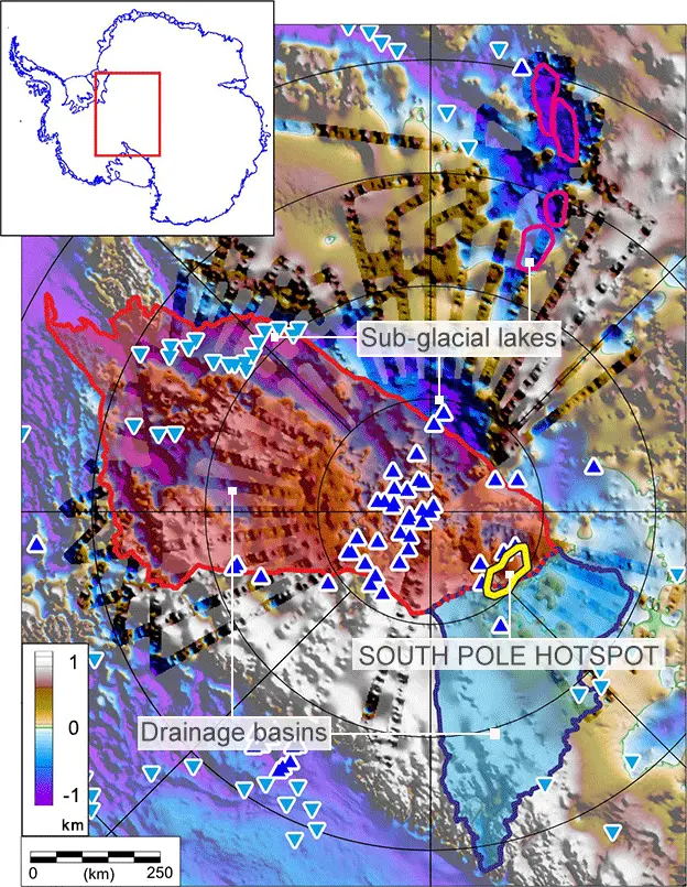 SOURCE: JORDAN ET AL Map of South Pole