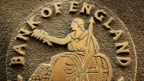 Getty Images Bank of England sign