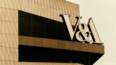 An exterior view of the V&A East Museum