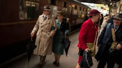 AFP/Getty Wartime weekend in Pickering