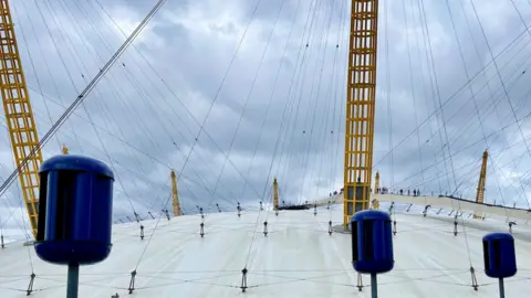Alpha 311 Turbines on the O2 Arena
