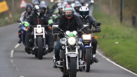 PA Media Motorbike gathering in Brackley