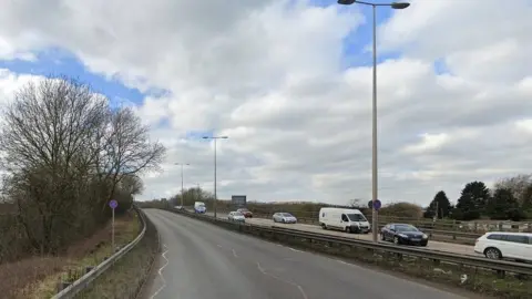 A38 near Long Eaton Island