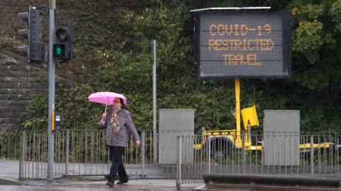 Getty Images Restricted travel sign