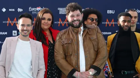 Dean Mouhtaropoulos Annabel at Eurovisiom