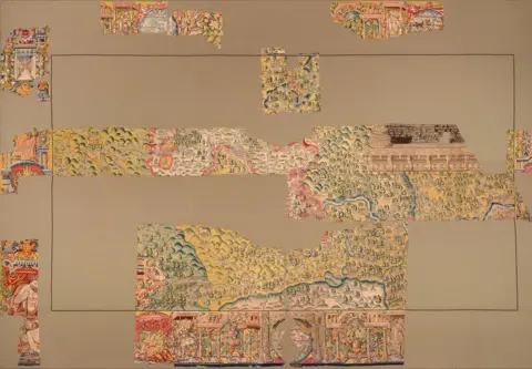 Bodleian Libraries, University of Oxford Oxford map tapestry