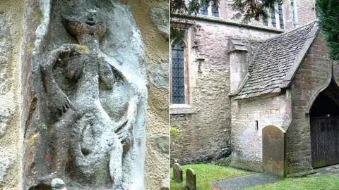 Sheela Na Gig project Sheela-na-gig at Oaksey in Wiltshire