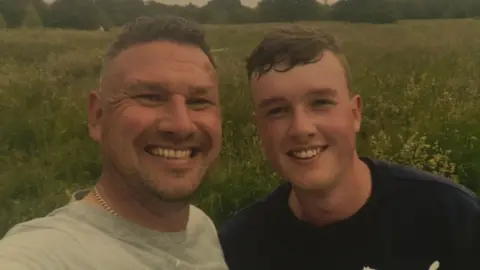 Dave Thompson Dave Thompson and son George Thompson