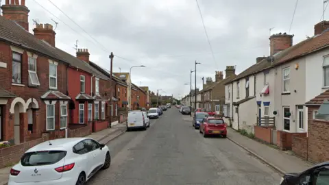 Google St Margaret's Road in Lowestoft