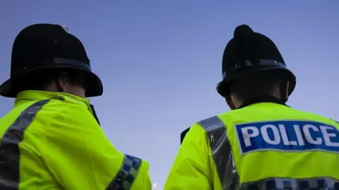 BBC Two policemen