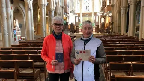 Barbara Calvert Barbara Calvert and Gabrielle Key