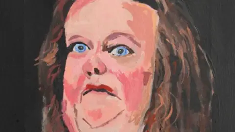 A portrait of Gina Rinehart