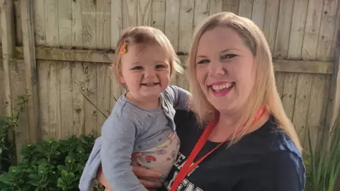 Family photo Sonya and Violet