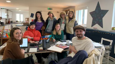 BBC People at the Pearl Exchange in Bude