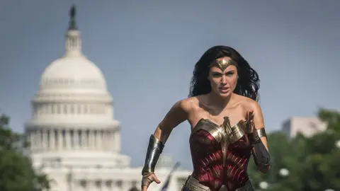 Warner Bros A still from wonder woman 1984