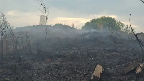 Cheshire Fire Service Mow Cop