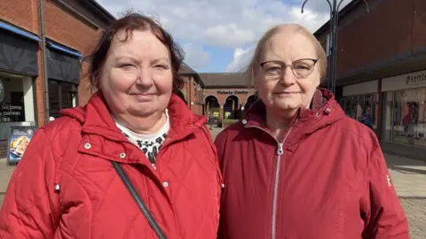 BBC Rosemary (L) and Olwyn (R)