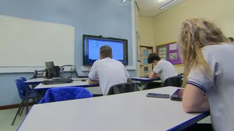 A video link lesson in Lampeter