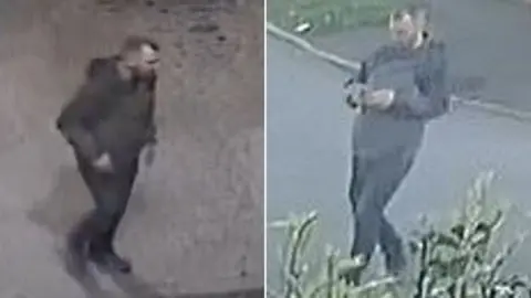 South Yorkshire Police CCTV stills from the scene