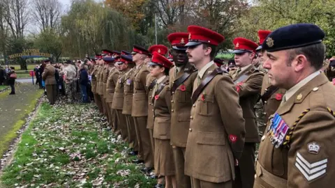 BBC Service outside the Royal British Legion civilian & military communities combined