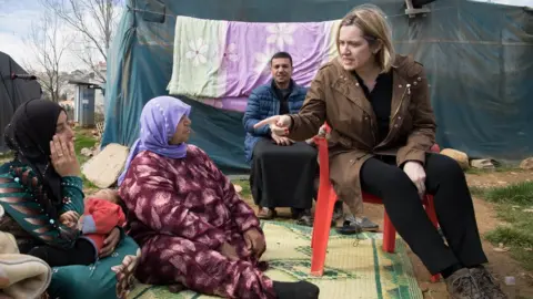 PA Amber Rudd in Lebanon