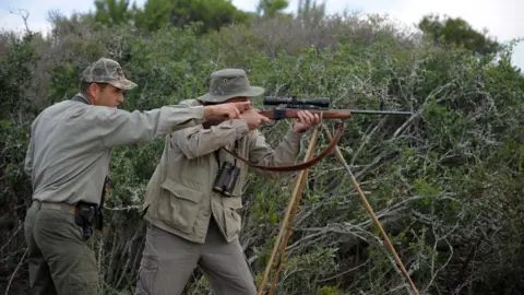 Getty Images A professional hunter