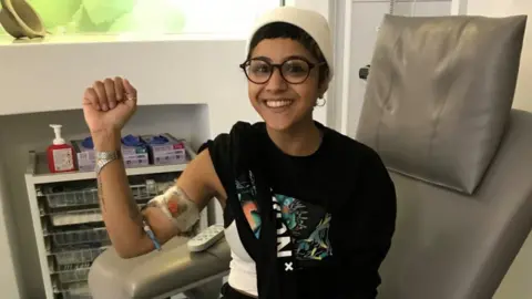 Supplied Dhneep Bains in hospital