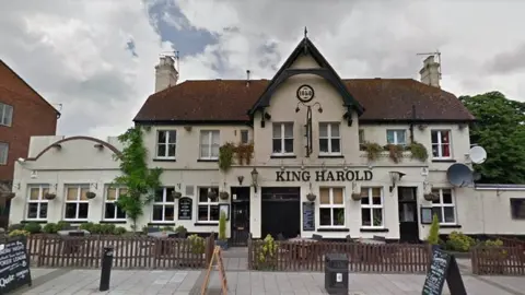 Google the King Harold pub