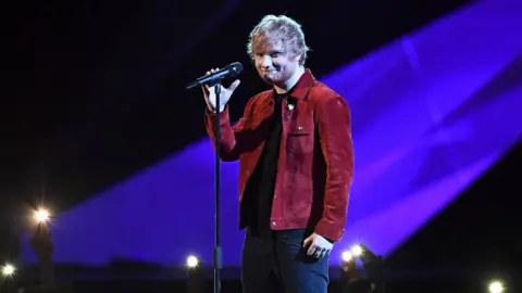 Getty Images Ed Sheeran